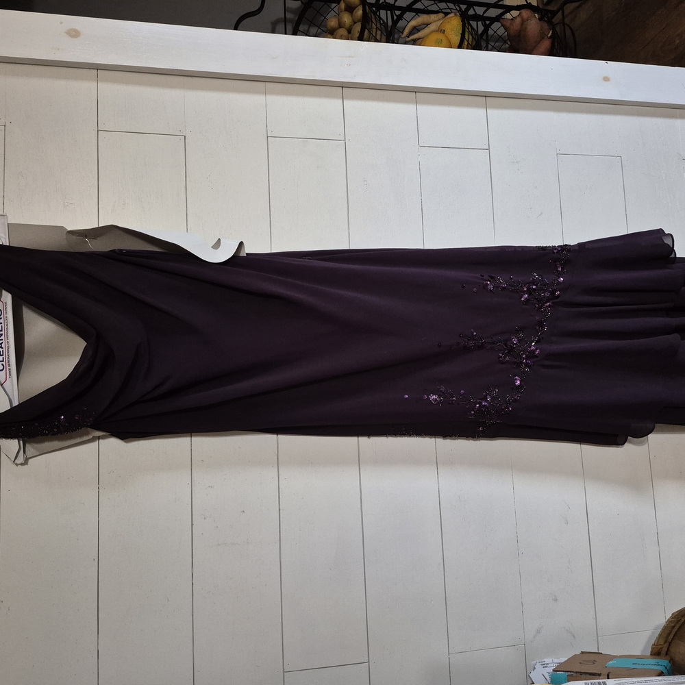 Elegant Purple Dress